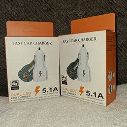 New Fast USB car charger
