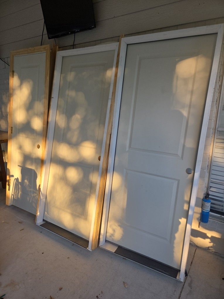 Garage Solid Doors 32x80