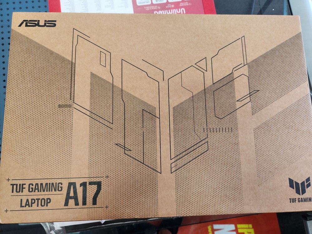 Asus Tuf Gaming A17 Laptop. 17.3" Screen