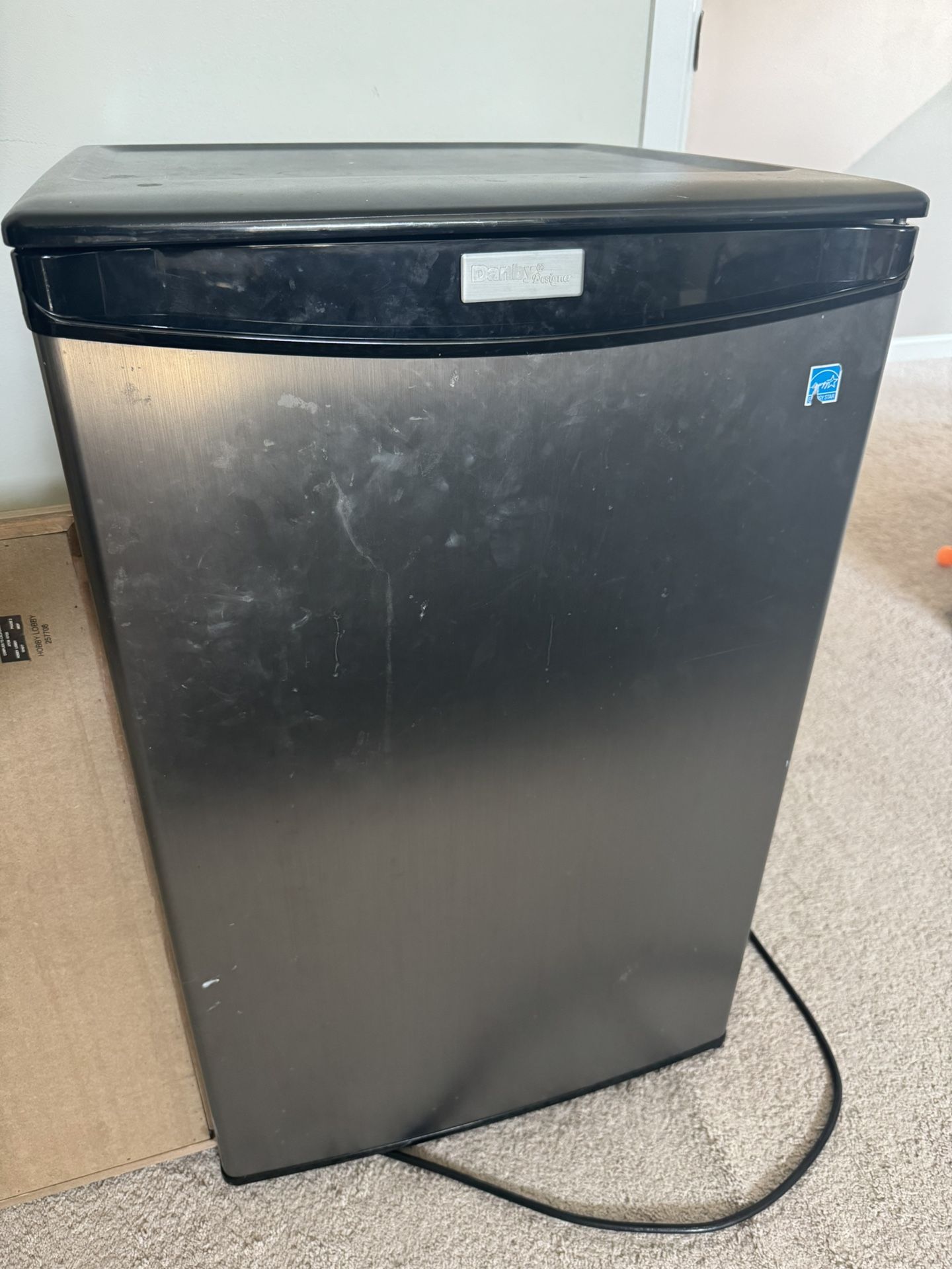 Danby 4.4 Cu. Ft. Mini Fridge – Stainless Steel
