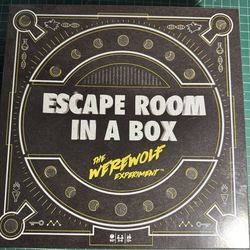 Escape Room in a Box Game | The Werewolf Experiment Party Game
