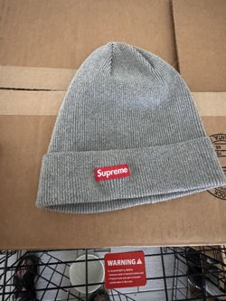 Supreme Overdyed Beanie SS25 Gray