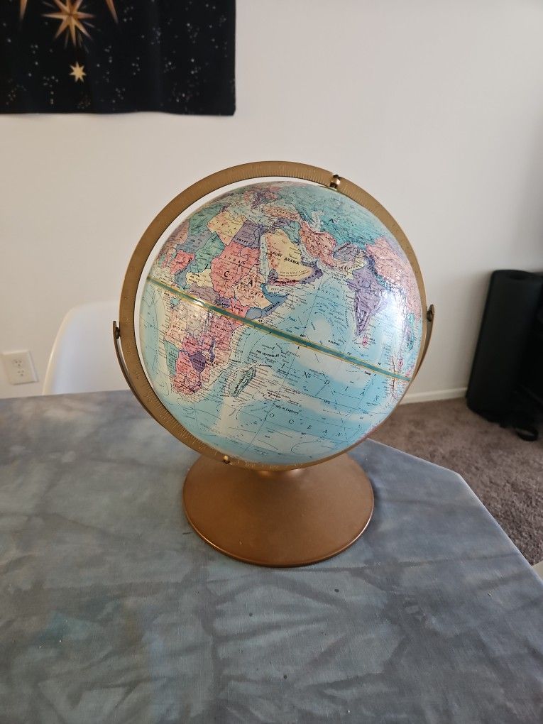 Vintage World Globe