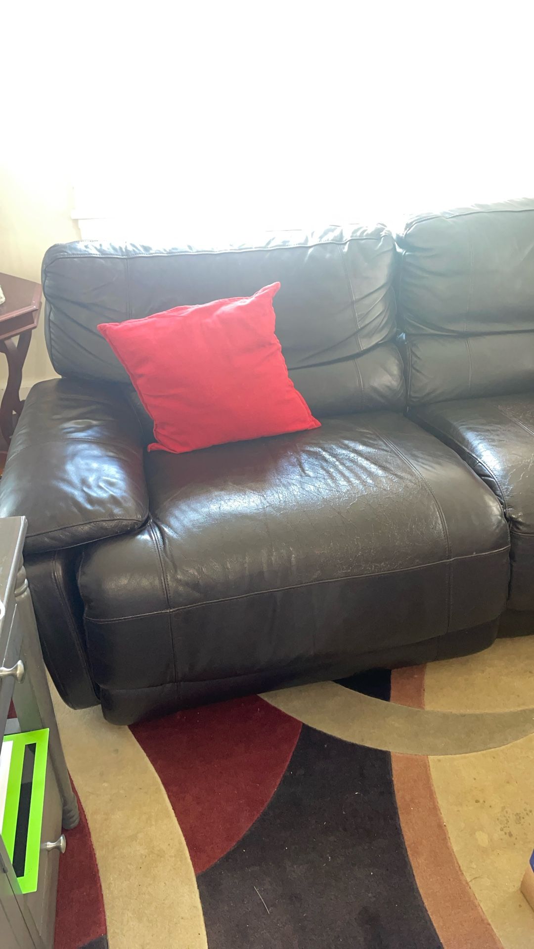 Recliner Sofa With Carpet