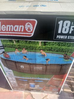 Above ground swimming pool new 18x48
