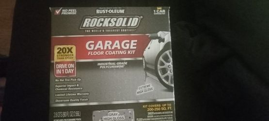 Epoxy Floor Coating (1 CAR GARAGE)