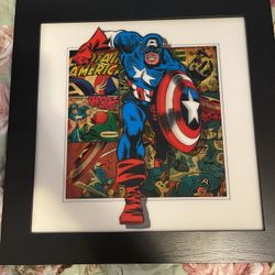 Captain America Wall Decor