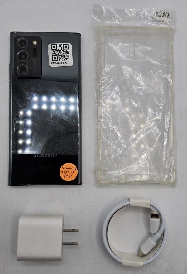 🔥Samsung Galaxy Note 20 Ultra 5G 128gb🔥Unlocked With Case, Charger And Warranty $320