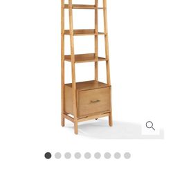 2- Crosley Landon Small Etagere Bookcase / Shelf