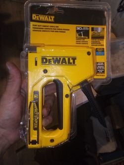 DeWalt staple gun