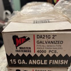 Galvanized Angle Finish Nails