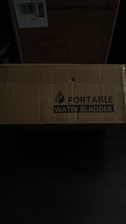 Portable water bladder