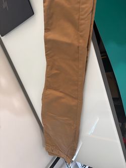 Size 34 Vans beige tapered pants