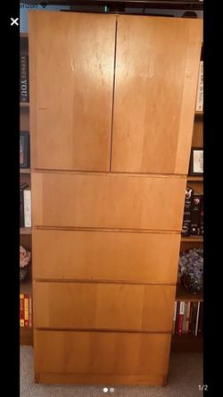 Wood Armoire