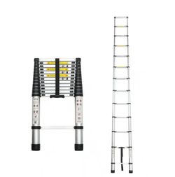 16.5 ft. Aluminum Adjustable Extension Ladder with Non-Marring Feet, 300 Ib. Load Capacity Type IA Duty Rating