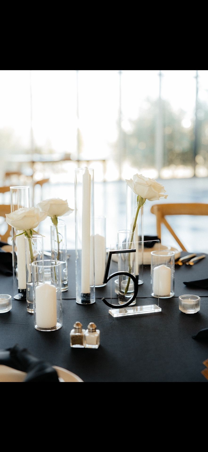 Event/Party Decor Bundle – Vases, Candles & Tongs