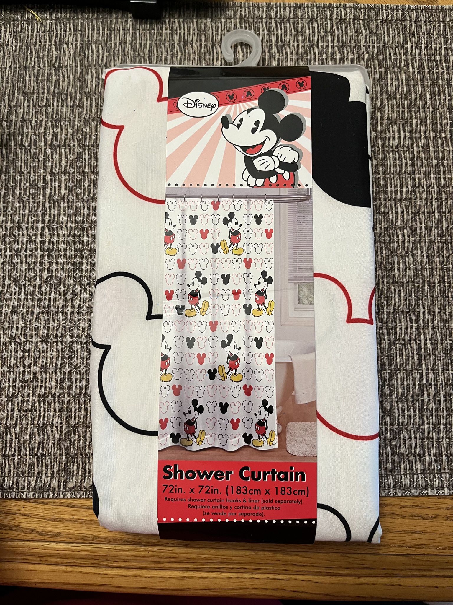 Mickey Mouse Shower Curtain 