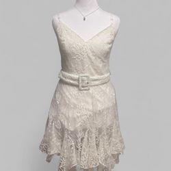 White Lace Dress