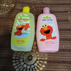 Sesame Street Baby Wash and Baby Lotion