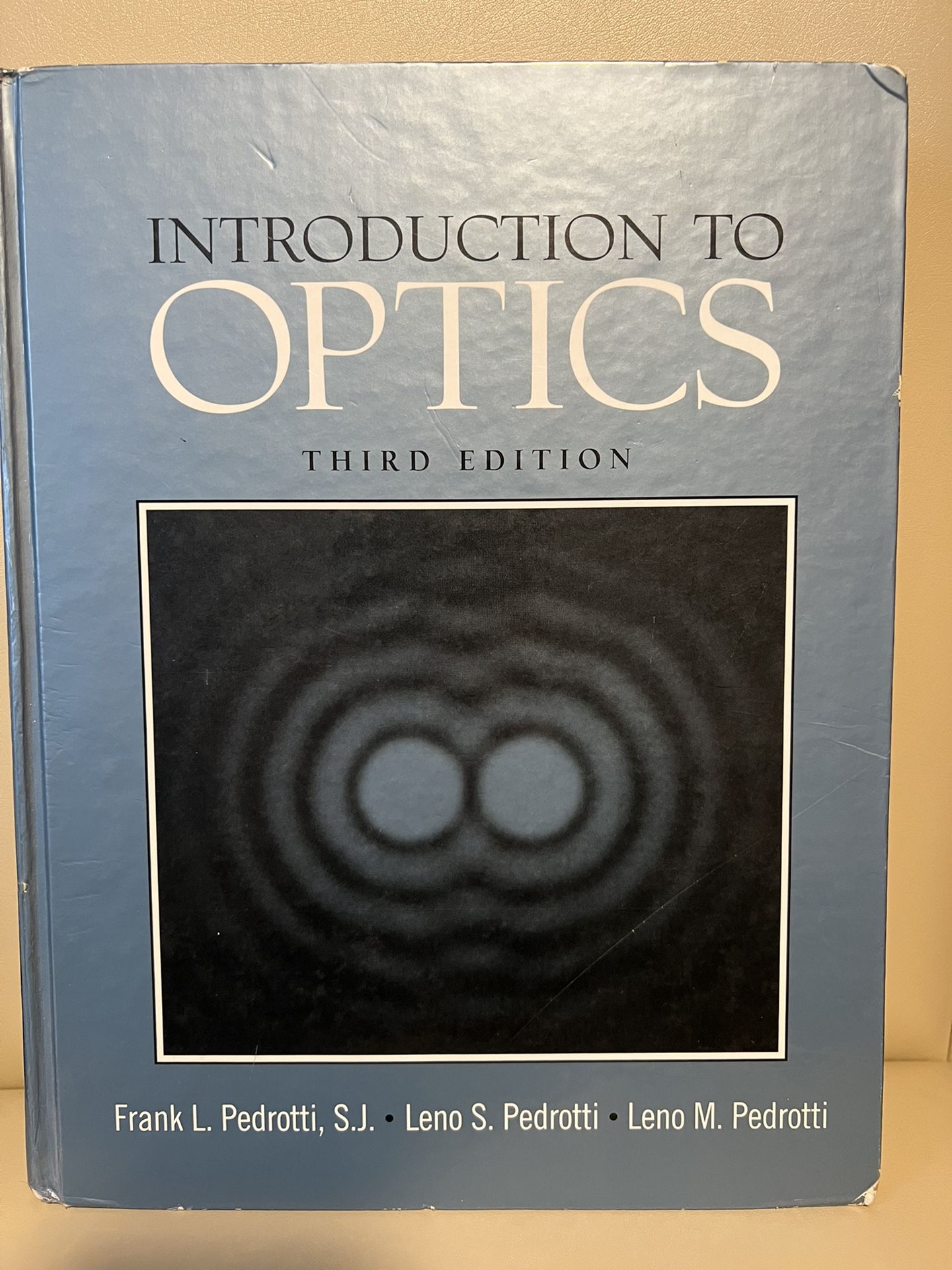 Introduction To Optics Third 3rd Edition Hardcover Pedrotti