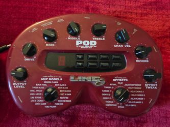 Line 6 Pod 2.0 Amp Modeler Effect Processor