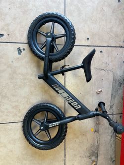Neon Balance Bike for Kids