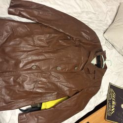 London Fog Leather Coat