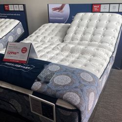 Firm Queen Mattress With Adjustable Base 