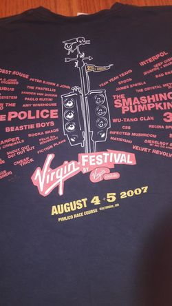 Concert Shirt, Collectable, size Medium, Rock and Roll memorabilia