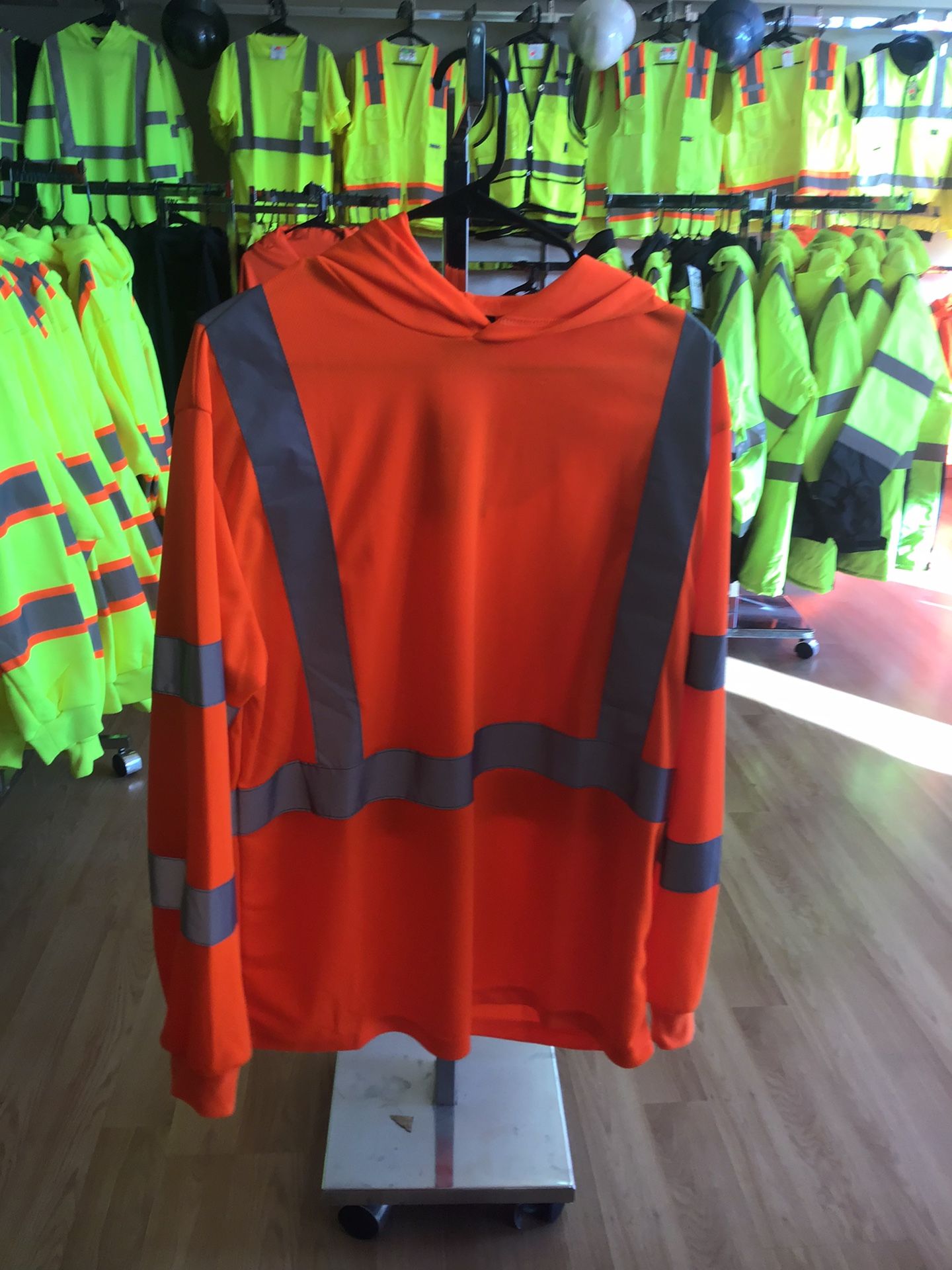 Class 3 hooded long sleeve shirt