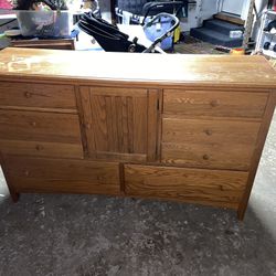 Solid Wood Dresser 64W X 38 H X 13 D