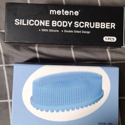 2 Silicone Body Washing Scrubber 