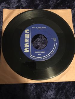 CHUCK BERRY - Rock & Roll Music / Blue Feeling - 45rpm 7" 1957 CHESS