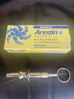 Excellent OraPharma Arestin 5041 Application Handle for Cartridge Minocycline HCI 1mg Microspheres 