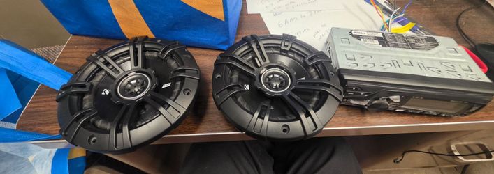 Jensen radio, kicker speakers