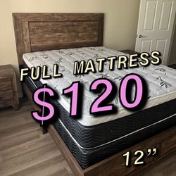 New Full Mattress For $120