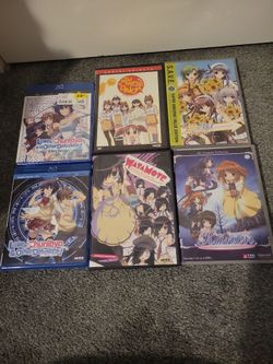 Anime Slice of Life DVD/Blu-Ray Lot - 6 Titles (Chunibyo, Azumanga Daioh, Watamote, Kanon, Shuffle!)
