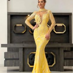 Yellow Dress Size Large