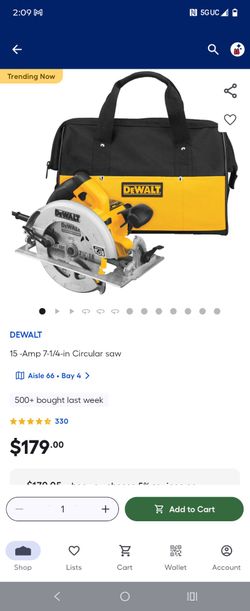 DeWalt saw
