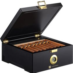 Electric Thermostatic Cigar Humidor Box  H(82)