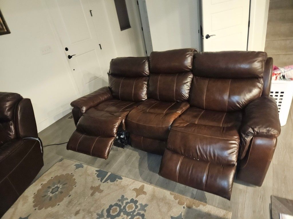Reclining Sofa and Chair
