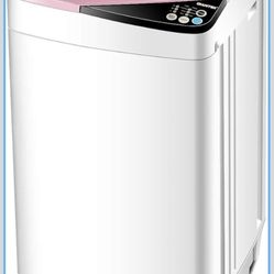 Giantex Full-Automatic Washing Machine Portable Washer and Spin Dryer 7.7 lbs Capacity Compact Laund
