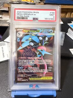 Mega Greninja ex  PSA 9
