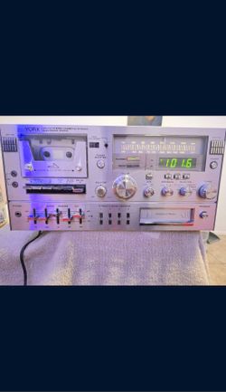 YORX Model M2681 Stereo Cassette /8 Track Receiver