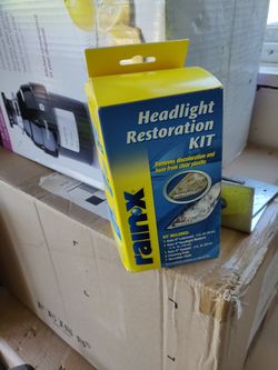 Headlight restoration kit