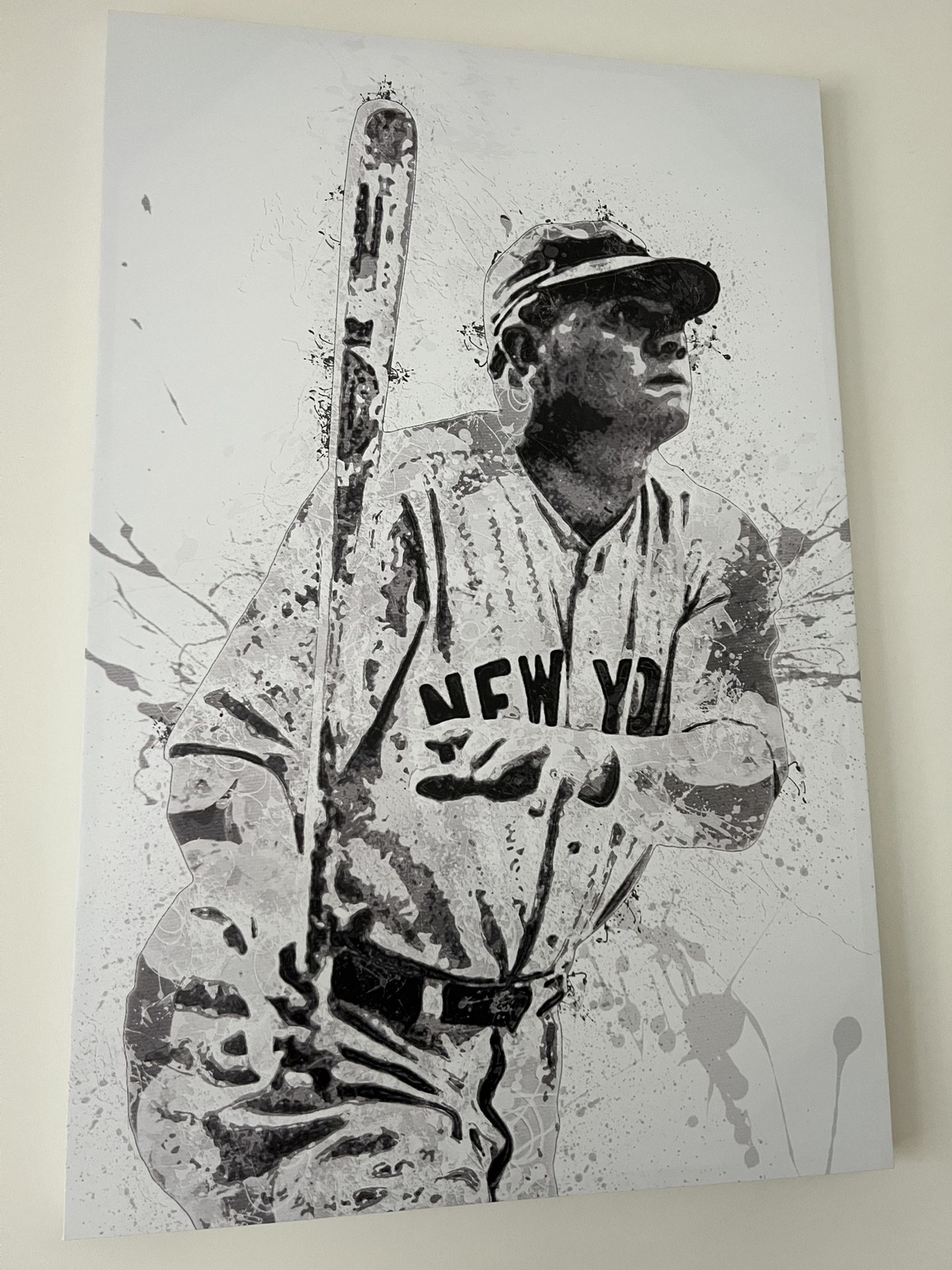 Babe Ruth Canvas Poster