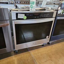Whirlpool Electric Oven 30 Inch Wide Stainless Steel