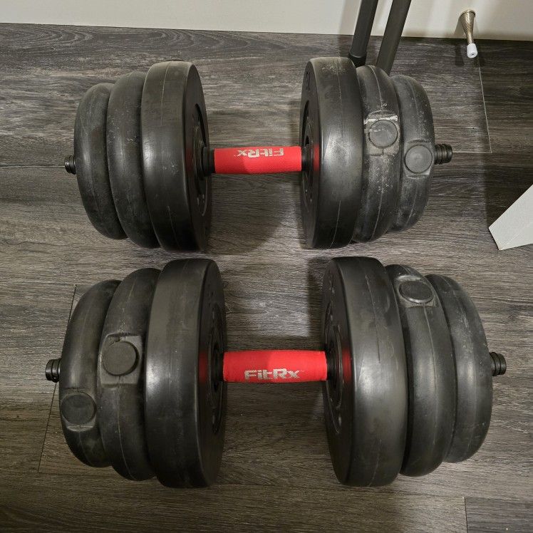 35 lbs dumbells