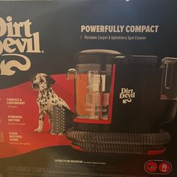 Dirt Devil Portable Corded Spot Carpet Cleaner / Upholstery