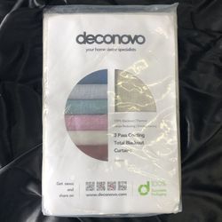 Faux Linen Blackout Curtains 